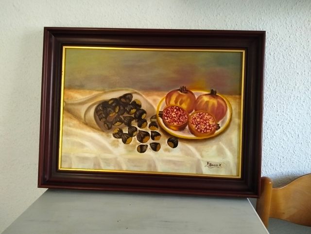 Quadro ad olio: Natura morta