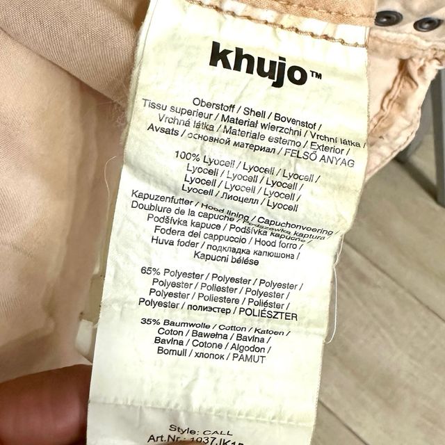 Talla M - Khujo chaqueta safari