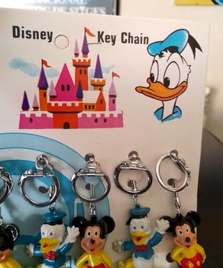 Llaveros Mickey y Donald Disney