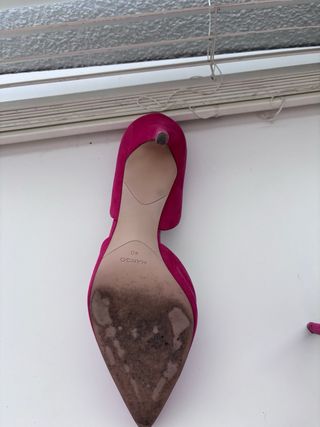 Tacones Mango rosa