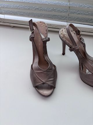 Pedro Miralles - Zapatos tacón piel 40