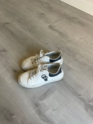 Zapatillas Karl Lagerfeld - Blancas y Negras