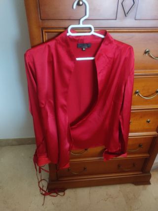 Camisa Adolfo Domínguez - Roja - Talla M
