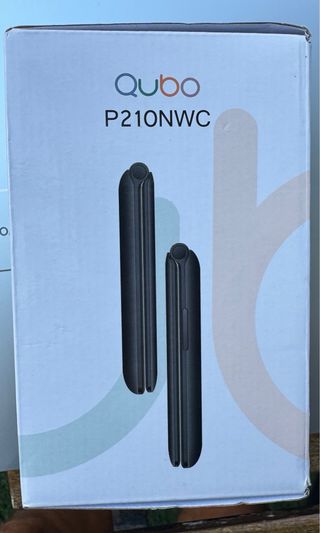 Móvil Qubo P210NWC - Teléfono móvil negro