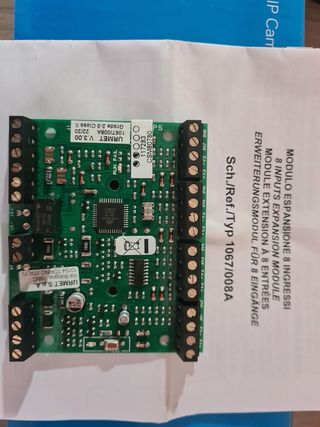 Modulo espansione Urmet 1067/008A - 8 ingressi