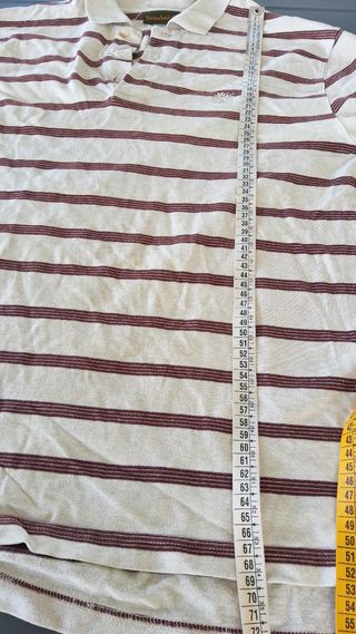 Polo Timberland a righe, cotone pesante