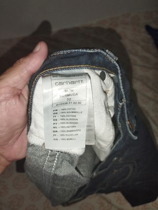 Pantalón vaquero Carhartt azul vintage Talla 32 L