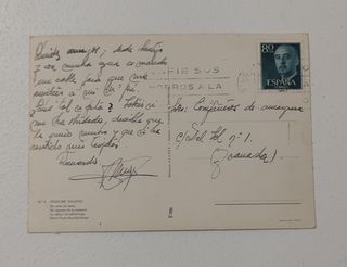 4 Postales antiguas Galicia años 60