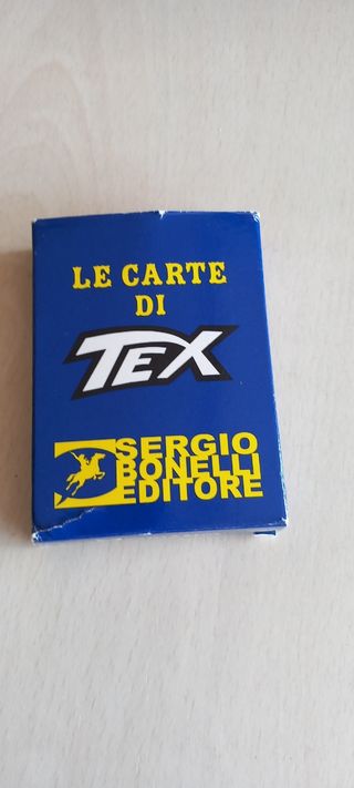 Carte da gioco Tex Willer