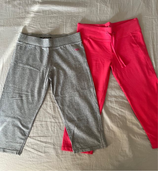 2 Leggings Tenth - Rosa y Gris