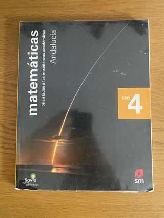 Libro de matematicas de 4º ESO en perfecto estado