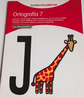 ORTOGRAFÍA 7 SANTILLANA CUADERNOS