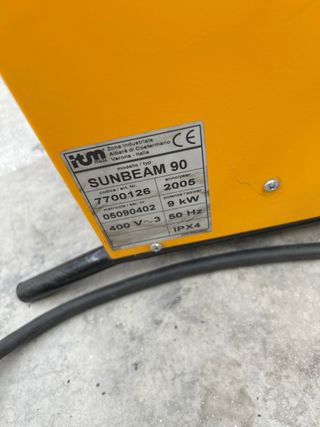 Calefactor SUNBEAM 9kW - 2005.