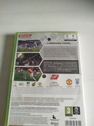 PES 2011 Pro Evolution Soccer Xbox 360