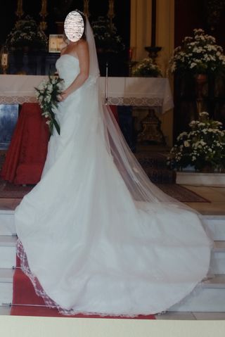 Vestido novia talla 36-38