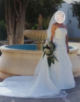 Vestido novia talla 36-38