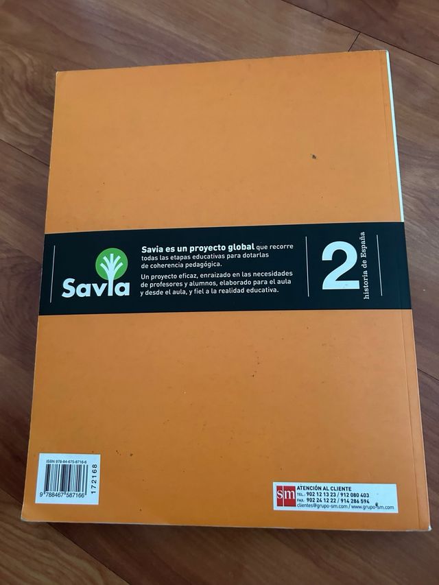 Historia de España. 2 Bachillerato. Savia