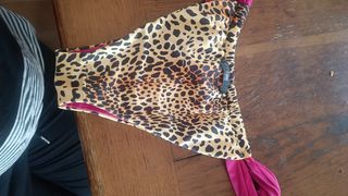 Costume leopardato solo mutandina