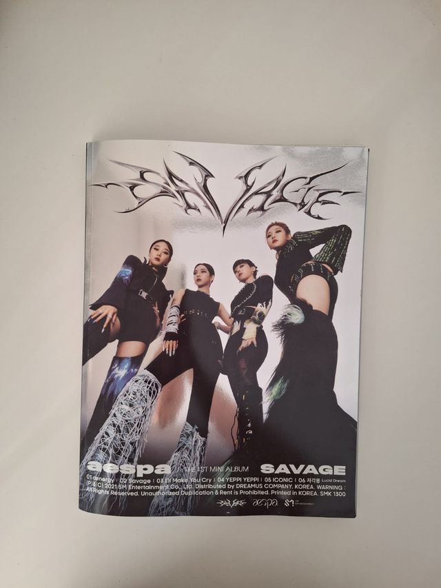 AESPA - SAVAGE (1st Mini Album)