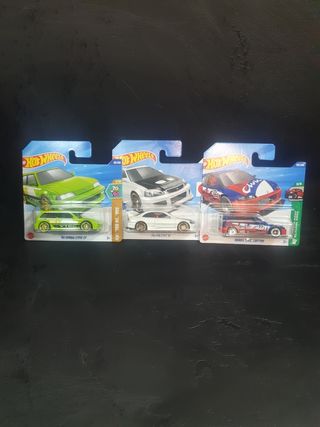 3 Hot Wheels Honda Civic