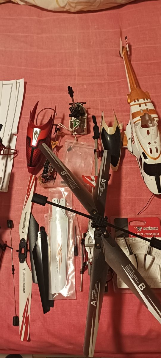 Helicópteros RC para piezas