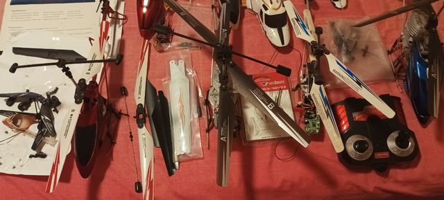 Helicópteros RC para piezas
