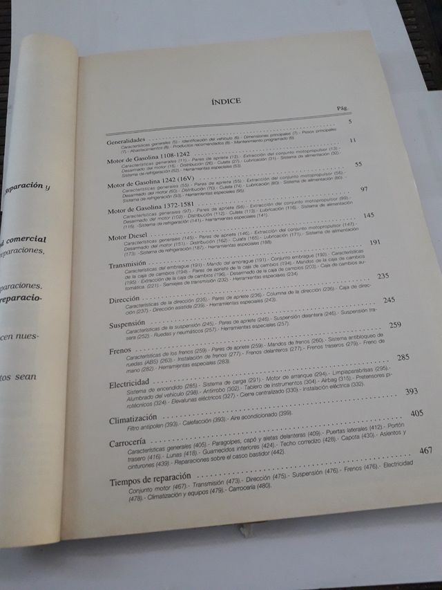 Manual Reparación Fiat Punto 1999