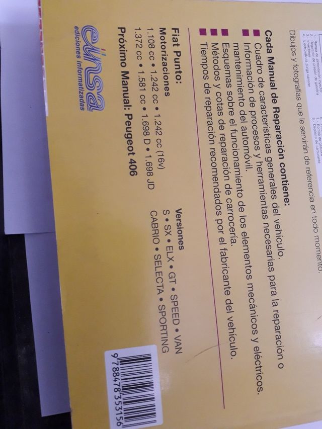 Manual Reparación Fiat Punto 1999