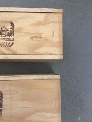 2 Cajas madera vino Remelluri