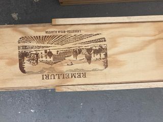 2 Cajas madera vino Remelluri