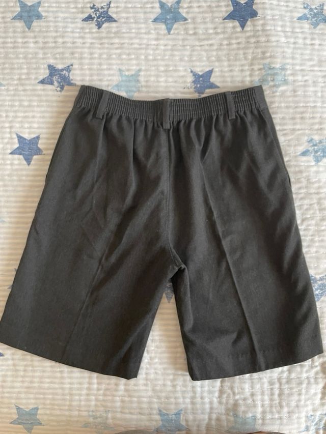 Bermudas escolares Zeco gris T11-12