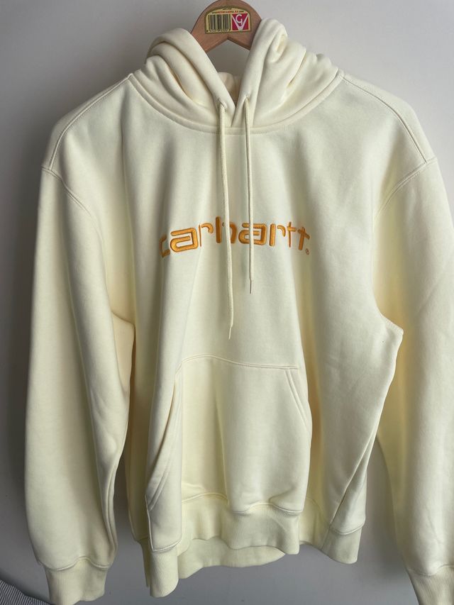 Felpa Carhartt gialla.