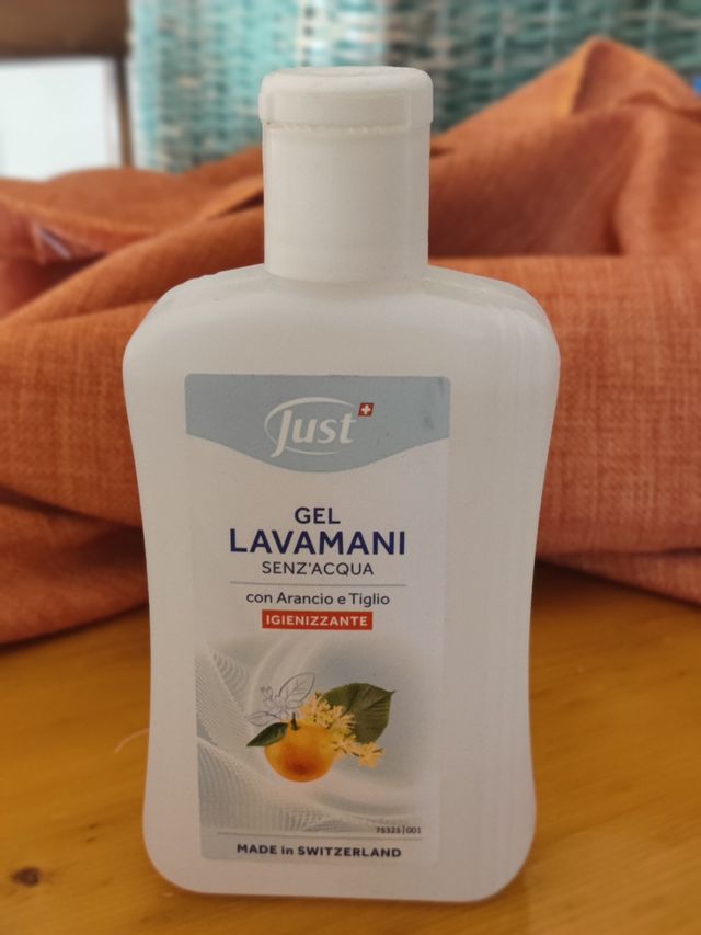 Gel lavamani Just - igienizzante
