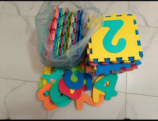 Tappetini gioco bimbi numeri