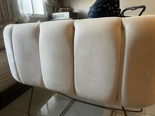 Minicuna beige terciopelo