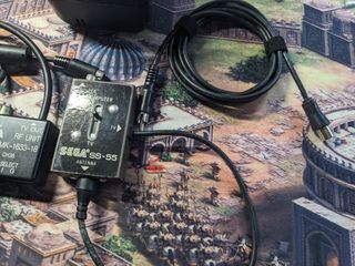 PACK Sega Master System II: Antenas y Cargador SMS