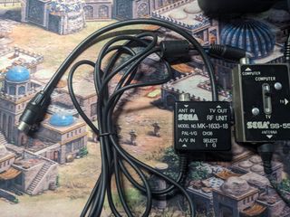 PACK Sega Master System II: Antenas y Cargador SMS