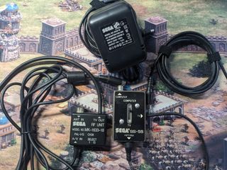 PACK Sega Master System II: Antenas y Cargador SMS