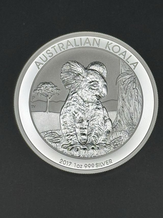 Moneda Plata Koala Australia 2017
