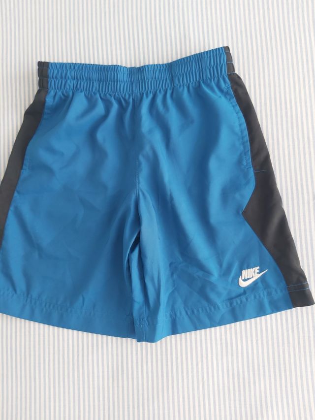 Shorts Nike azul - niño
