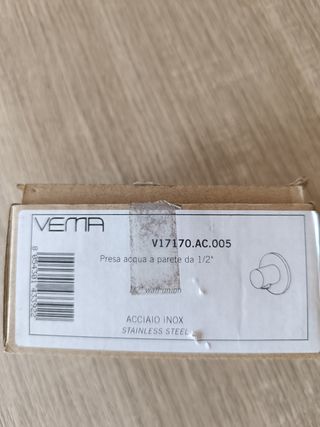 Presa acqua VEMA V17170.AC.005 inox