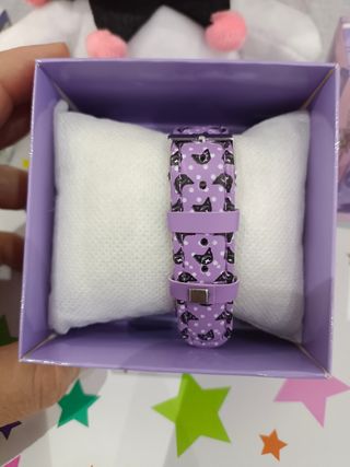 Reloj Kuromi morado