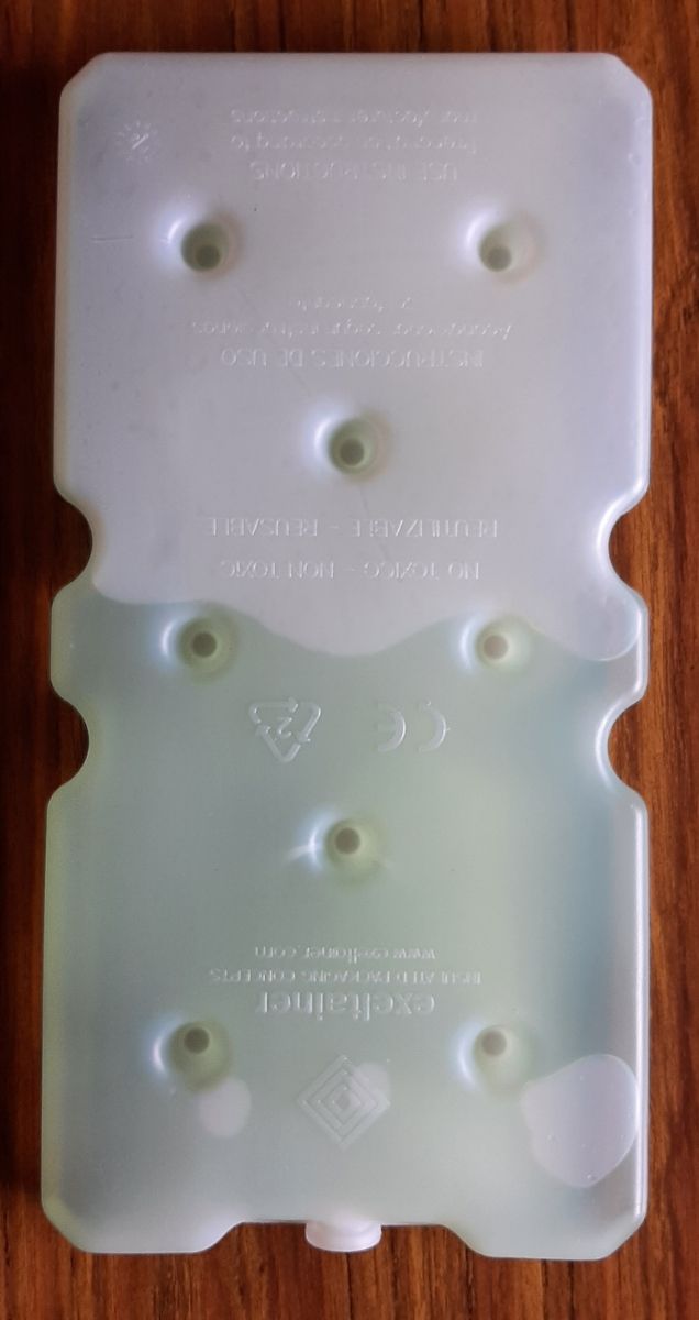 Gel Frío - Enfriador Alimentos