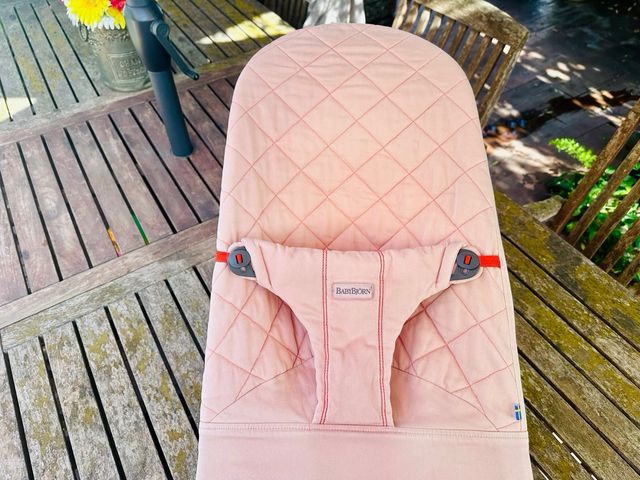 Hamaca Babybjörn Bouncer Bliss Rosa