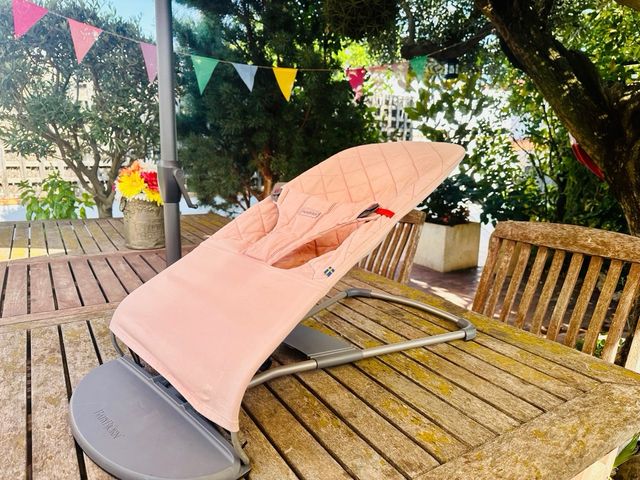 Hamaca Babybjörn Bouncer Bliss Rosa