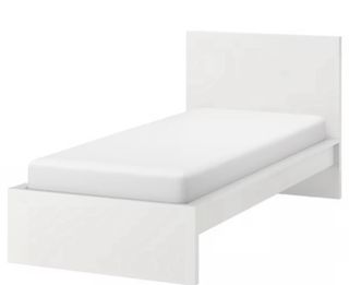 Cama Ikea Malm individual blanca c/ cajones