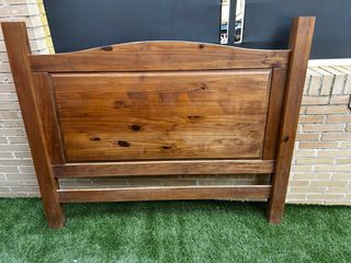 Cabecero madera 135cm
