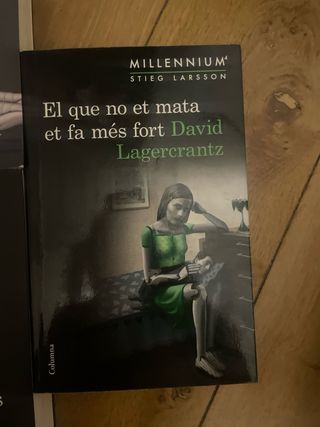 lot de 4 llibres Millennium
