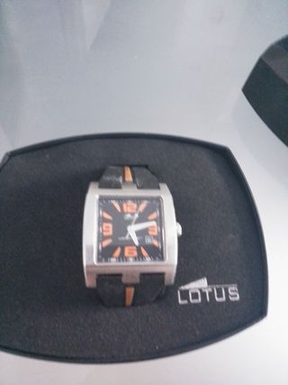 Reloj Lotus Hombre - Negro/Plata