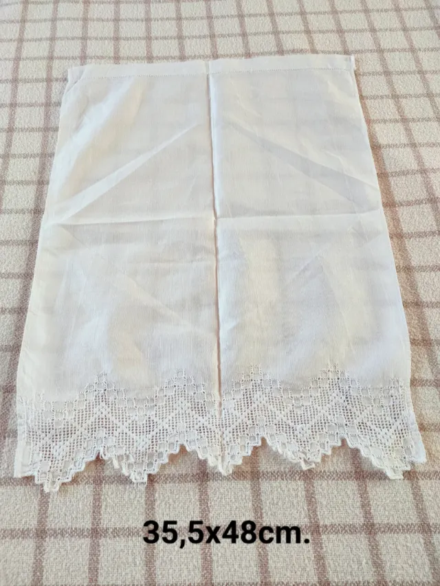 4 toallas lino vintage invitados